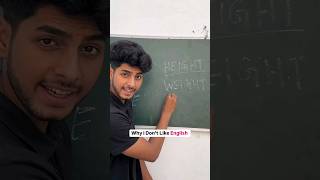 Why l dint like English 🤡💤teacher shorts funny trending viralvideo students comedy [upl. by Chernow449]