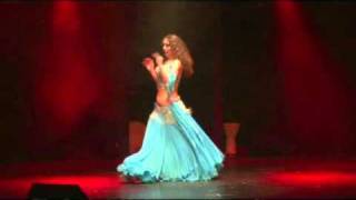 Olesya 3rd place at bellydance competiton in Eilat festival [upl. by Nylatsyrk572]