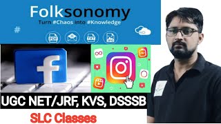 Folksonomy  UGC NETJRF  KVS  DSSSB  By Mukesh Sir [upl. by Fesuy]