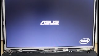 HOW TO REPLACE A BROKEN LCD SCREEN ON ASUS LAPTOP [upl. by Camden]