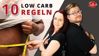 10 einfache Low Carb Regeln I So schaffst du den Einstieg [upl. by Enilasor]