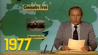 ARD Tagesschau 2000 Uhr mit KarlHeinz Köpcke 18101977 [upl. by Sneve197]