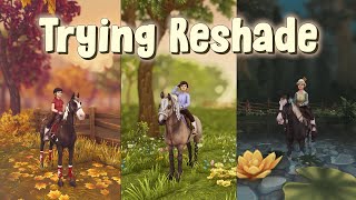 Trying out Reshade in Star Stable [upl. by Iggie495]