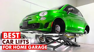 Top 5 Car Lifts for Small Home Garages [upl. by Nomrac]