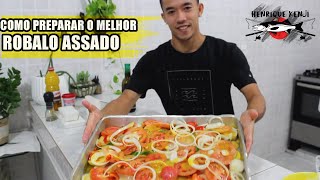 COMO FAZER O MELHOR ROBALO ASSADO COM BATATAS [upl. by Analart]