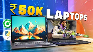 🔥LATEST🔥Top 5 Best Laptops Under ₹50000 in 2023⚡Best Laptop Under 50000 For Students amp Gamers [upl. by Harmaning787]