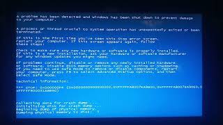 Windows 7 Startup Sound Has BSOD [upl. by Ahterahs]