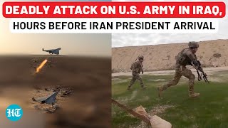 Huge Attack On US Army In Iraqs Baghdad Hours Before Iran Presidents Arrival For Trip  Israel [upl. by Noizneb]