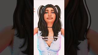 My in different Halloween shows 🎃 👻  Sims 4  thesims shorts sims4 [upl. by Denoting]