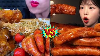 Stella ASMR VS Eat with Boki Taking Bigbites  Mukbang compialions video korean food eating [upl. by Neivad]