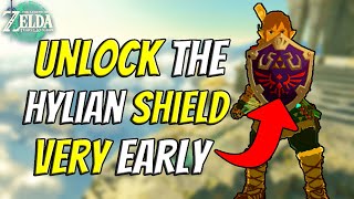 Unlocking Hylian Shield At The Beginning Of Tears Of The Kingdom [upl. by Allan]