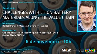 Seminário Challenges with Liion battery materials along the value chain [upl. by Ada]