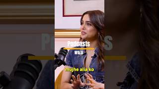 Sharvari 1st PodcastEarly Life Alia Bhatt  Deepika Padukone SRK podcast podcastclips shorts [upl. by Crean536]