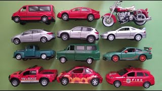 Die cast Metal Scale Mix Various Color Model Welly Kinsmart Maisto  Sedan SUV Sports Coupe [upl. by Alano]