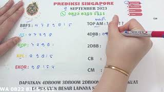 PREDIKSI SGP 4 SEPTEMBER 2023  BOCORAN TOGEL SINGAPURA HARI INI  RUMUS SGP [upl. by Kelley]