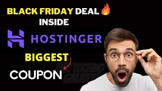 Hostinger Black Friday Sale 2024  BEST Hostinger Promo Code Discount [upl. by Pavlish]