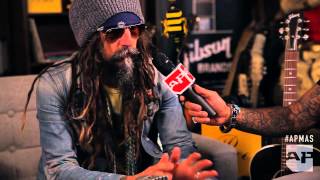 Rob Zombie interviewed in the GIBSON backstage lounge at the apmas [upl. by Stefa]