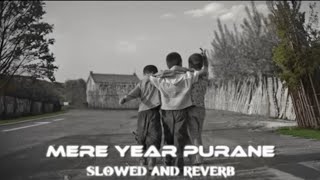 Yaar Purane Slowed Reverb Lofi  Sumit Goswami  Haryanvi Songs Haryanavi  Punjabi Lofi Songs [upl. by Neyugn]