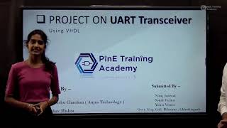 UART Transceiver Project Presentation  Foundation Batch Students from GEC Bilaspur  PinE [upl. by Annerb236]