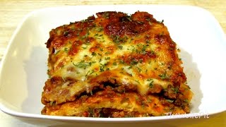 Lasagna Recipe  Low Carb Recipe  Noodleless Lasagna [upl. by Dimphia801]