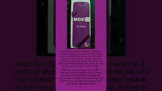 MOXI Eye Drop Uses viralvideo [upl. by Ahsieyn903]