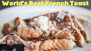 THE WORLDS BEST FRENCH TOAST RECIPE Review amp How To [upl. by Odawa]