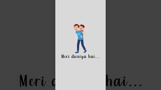 meri duniya hai 🎧 lyrics song video ❤ SHORTS [upl. by Carlton]