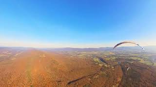 Luray VA Ediths Gap Fall Colors 2024 Paragliding [upl. by Mcmullan]