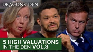 5 Incredibly High Valuations Vol 3  Dragons Den [upl. by Mindy]