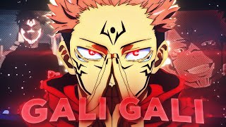 Gali Gali  KGF 「AMV EDIT」Jujutsu Kaisen  Sukuna [upl. by Hieronymus424]