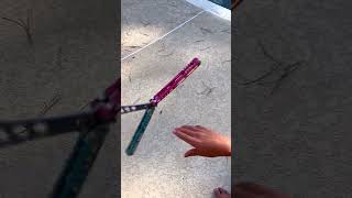 Ariel to Chaplin balisong flipping￼ [upl. by Telford]