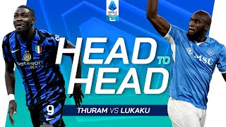 Clash of Offensive Giants  Head To Head  Thuram vs Lukaku  Serie A 202425 [upl. by Margarete471]