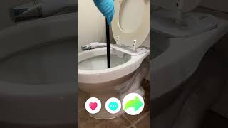 Toilet Auger  Clear a Clogged Toilet [upl. by Yenruoc]