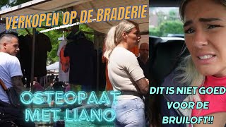 DIT GAAT NU AL MIS VOOR DE BRUILOFT😫 NAAR DE OSTEOPAAT MET LIANO amp OP DE BRADERIE 🛍️  VLOG 253 [upl. by Annecorinne]