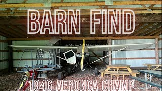 Barn Find 1946 Aeronca 7AC Champ [upl. by Lewie]