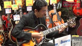 「quotIbanezquot JAZZ GUITAR弾き比べ」イベントKEY新宿店IBANEZ LGB30 demo2 [upl. by Anaujait]