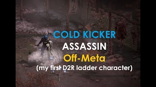 Cold Kicker Assassin  D2R  OffMeta build [upl. by Senhauser]