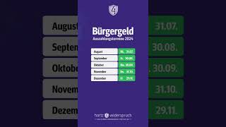 Auszahlungstermine 2024  AUGUST [upl. by Leela91]