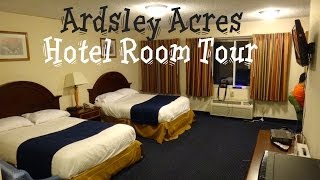 Hotel Room Tour Ardsley Acres Motel Ardsley NY room 16 [upl. by Arlie]