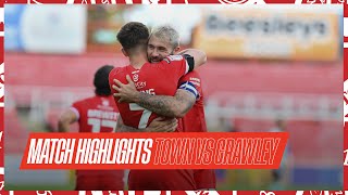 Match Highlights Swindon Town vs Crawley Town [upl. by Hadleigh]