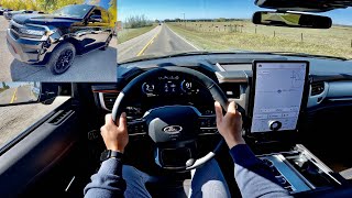 2023 Ford Expedition Timberline  POV Test Drive 3D Audio [upl. by Cutlerr443]