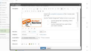 How to Use the Schoology Assignment Tool [upl. by Edina]