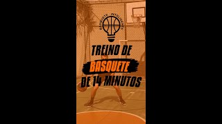 TREINO DE BASQUETE DE 14 MINUTOS COMPLETO [upl. by Muslim]