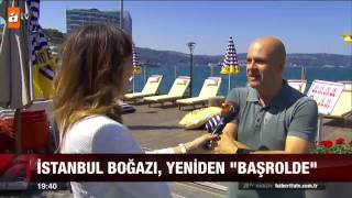 Tarabya Plajı yeniden açıldı  atv Ana Haber [upl. by Purvis]