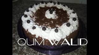 Tarte au chocolat pour anniversaire oum walid [upl. by Eanal]