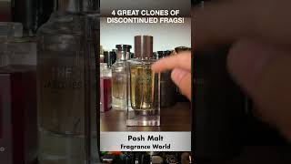 4 GREAT CLONES OF DISCONTINUED FRAGRANCES  thenicesmellinggentleman perfume fragrance shorts [upl. by Ordnagela]