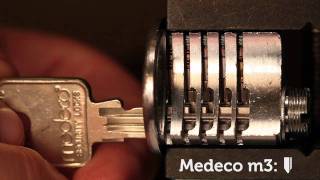 20  Sidebars How Medeco Locks Work [upl. by Dlorej]