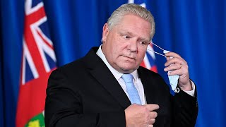 Ford announces provincewide lockdown in Ontario says its a onetime COVID19 measure [upl. by Artinek]