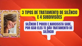 SILENCIO E PODER E O NARCISISTA SABE DISSO E TE DA TRATAMENTO DE SILENCIO [upl. by Caravette793]