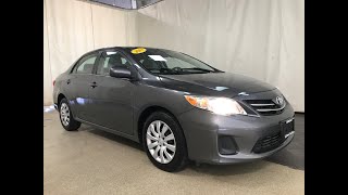 2013 Toyota Corolla LE Des Plaines Elmhurst Schaumburg Chicago Naperville Illinois [upl. by Bron]